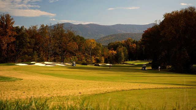 A sunny day view from Bright's Creek Golf Club