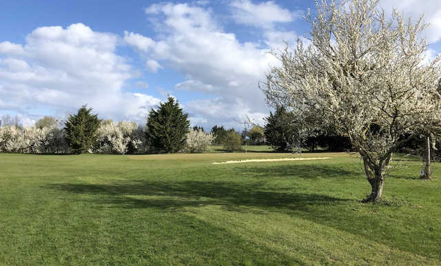 A view of the 5th hole at Cabourg Golf Club.