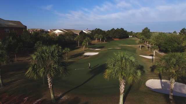 Looking back from the 7th green at ONE Club Golf Course