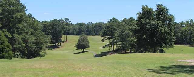View from Indian Oaks GC's first hole