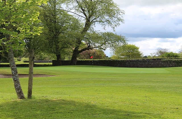 A view of a green at Ballinrobe Golf Club