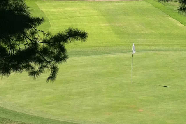 A view of a hole at Western Hills Country Club.