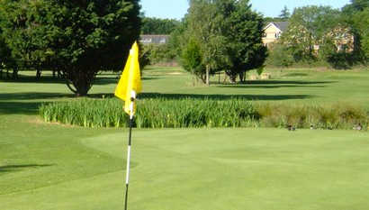 A view from a green at Vivary Park Golf Club.