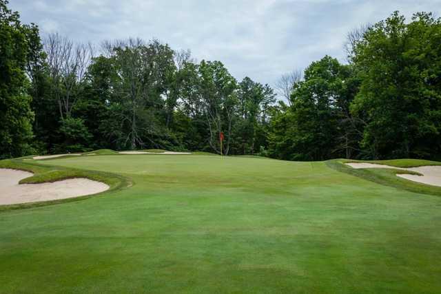 A view of the 15th green at Coldstream Country Club.