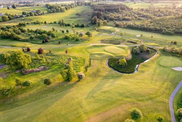 Aerial view from Claremorris Golf Club.