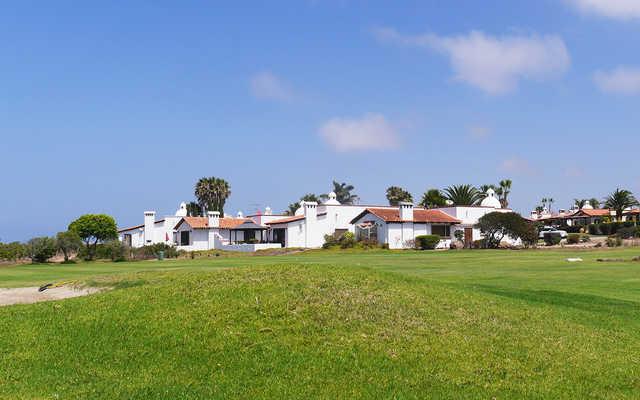 A view of a hole at Bajamar Ocean Front Golf Resort.