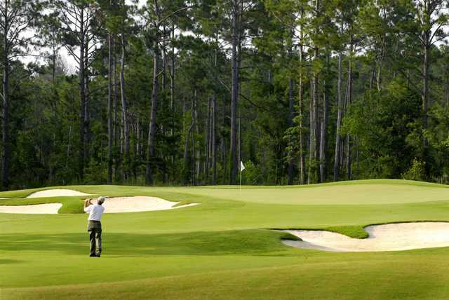 View of a green at Gulf Shores Golf Club