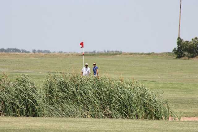 A sunny day view from Hollis Golf & Country Club