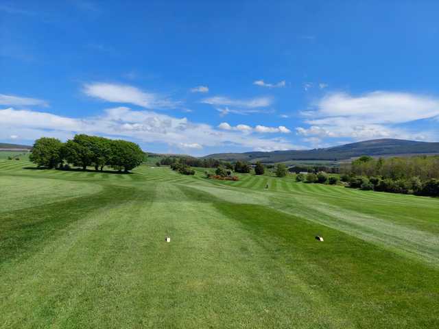 View from a tee box at Buttermountain Golf & Leisure Club.
