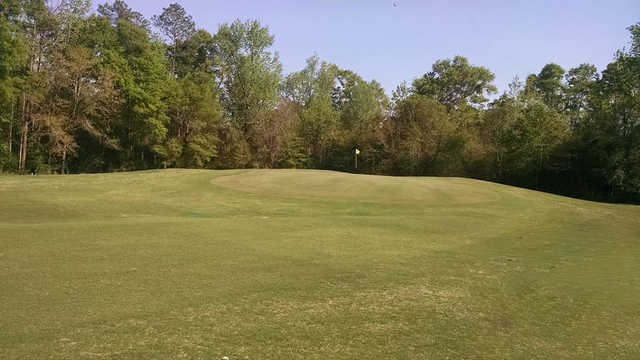 A view of a green at Atmore Country Club.