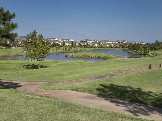A view from The Links at Oklahoma City Golf & Athletic Club