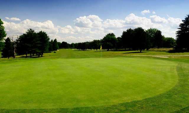 A view of hole #3 at Delcastle Golf Course