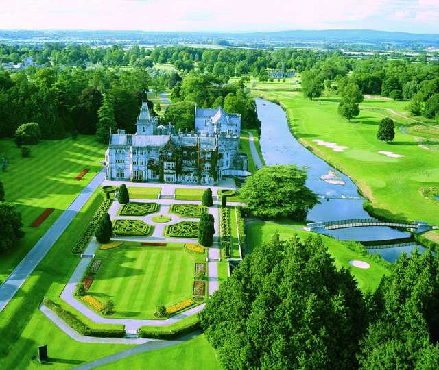 Aerial view from Adare Golf Club