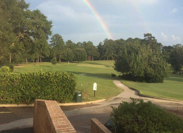 A summer day view from Andalusia Country Club.