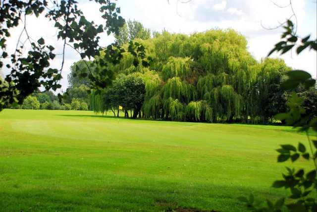 The large 3rd green at Sinfin