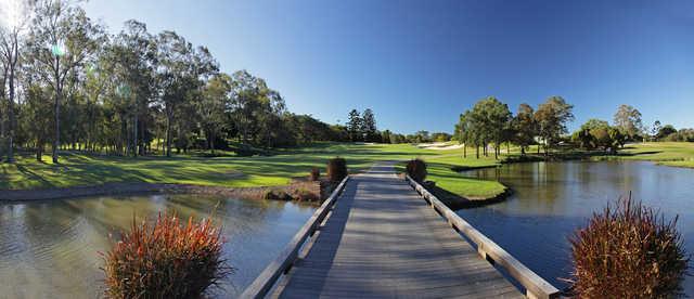 View of the 17th hole at Brisbane Golf Club