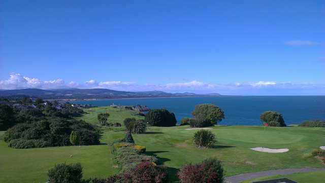 View of the 4th green at Wicklow Golf Club