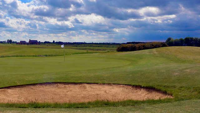 View of a green at St Ives Golf Club