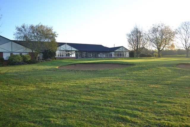 View of a green at Lutterworth Golf Club