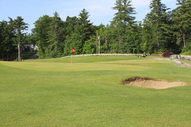 A view of a green at Pine Valley Golf Course.