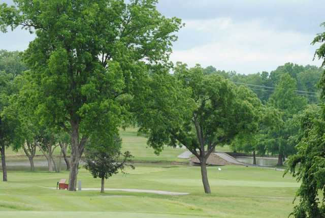 A view of a hole from The Club at Indian Springs.