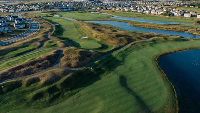 Aerial view from The St. Anne's Club.