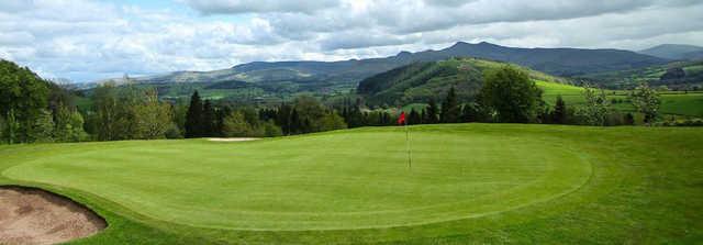 A view of a hole at Cradoc Golf Club.