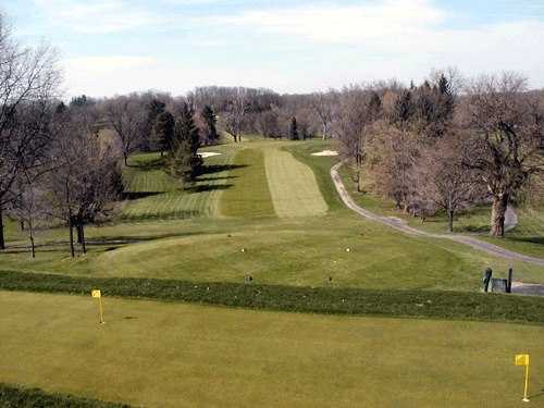 A view of a tee at Forest Hills Country Club