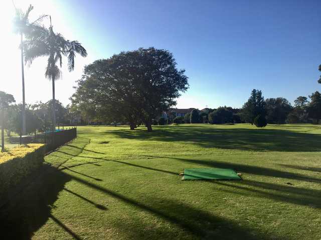 A view from Bulimba Golf Club