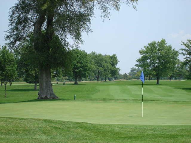 A view of hole #8 at Garrett Country Club