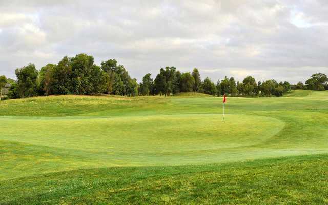 A view of the 12th green at The Champions Course from Sandhurst Golf Club.