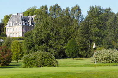 A view of a hole at Saint Saens Golf Club