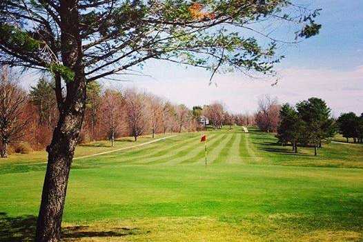 A view of a green at Ralph Myhre Golf Course