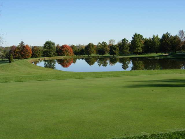 A view of a hole at Walnut Creek from Walnut Creek Golf Course