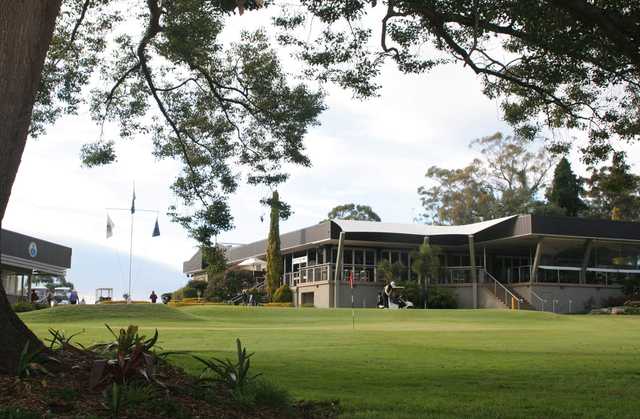 Middle Ridge GC's clubhouse