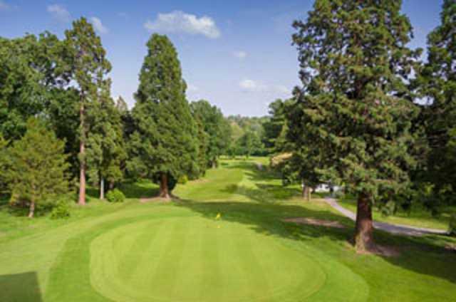 The 9th hole at Fichley GC