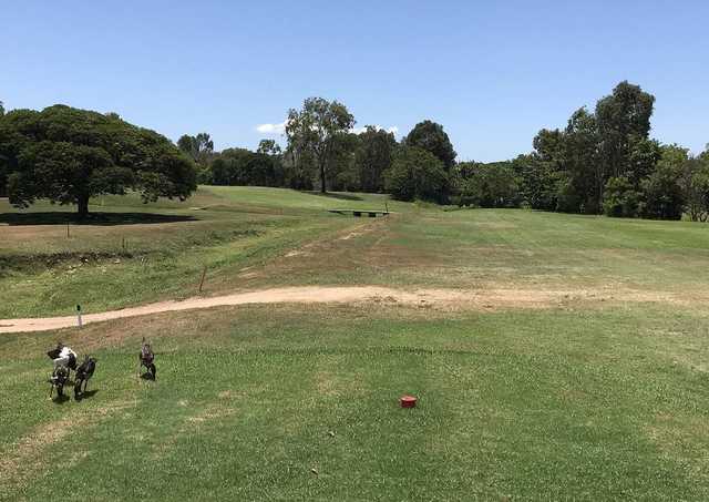 Lavarack Golf Club's 7th tee