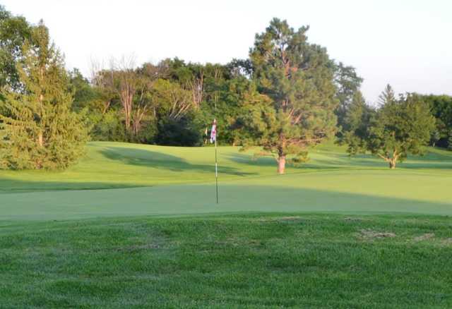 A view of a hole at Spring Creek Country Club