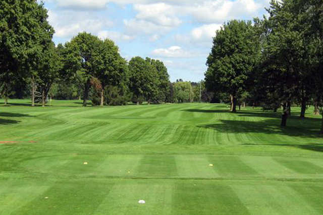 A view from a tee at Christiana Creek Country Club