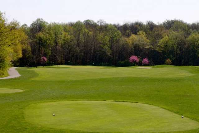 A view from tee #12 at Sycamore Course from Eagle Creek Golf Club