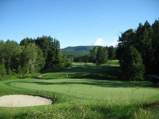 A view of hole #5 at Dorset Field Club