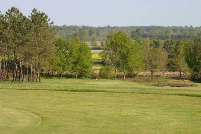 A sunny day view from Golf d'Eauze Grand Armagnac