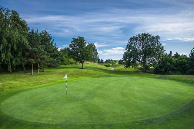 A view of a hole at Shropshire Golf Centre.