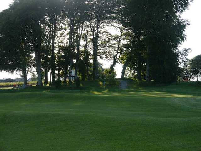 A view of the signature hole, #8, at Dunmore Demesne Golf Club