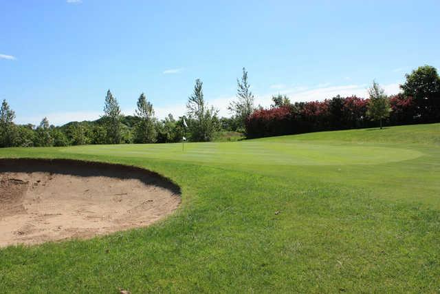 A view of the 15th hole at Spa Golf Club