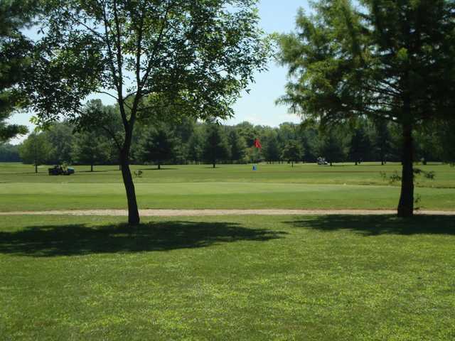 A view of green at Cypress Run Golf Course