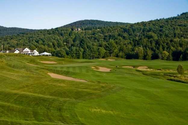 A view of the 6th hole at Country Club of Vermont