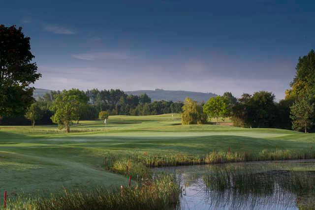 View of the 10th and 11th holes from Grange Castle Golf Club.