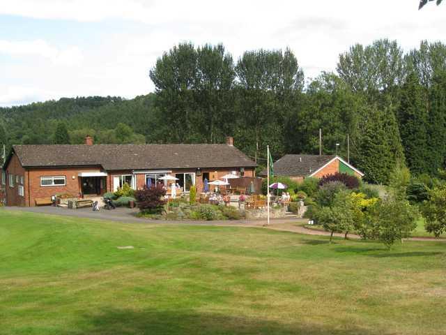 The beautiful clubhouse at Bridgnorth Golf Club