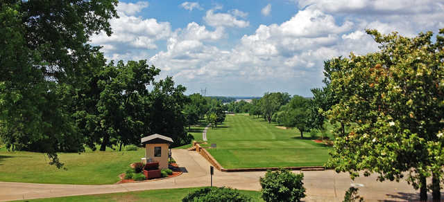 A view of tee #1 at River from The Club at Indian Springs.